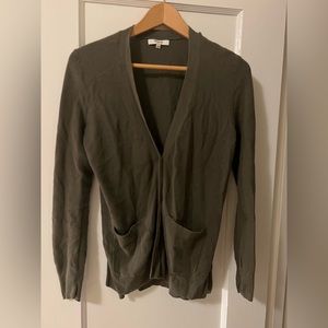 Army Green Madewell Cardigan